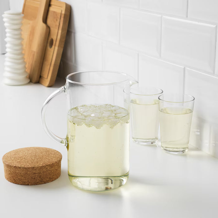 Pitcher With Cork Lid