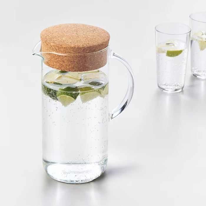 Pitcher With Cork Lid