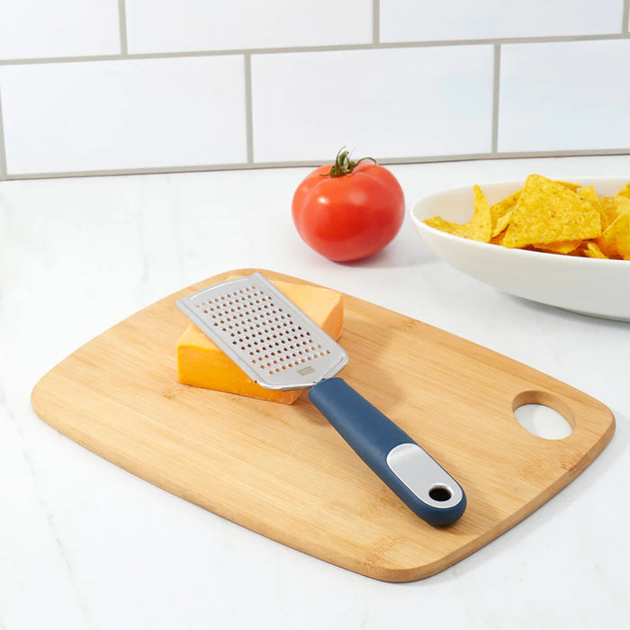 Michael Graves Design Flat Stainless Steel Cheese Grater - Indigo