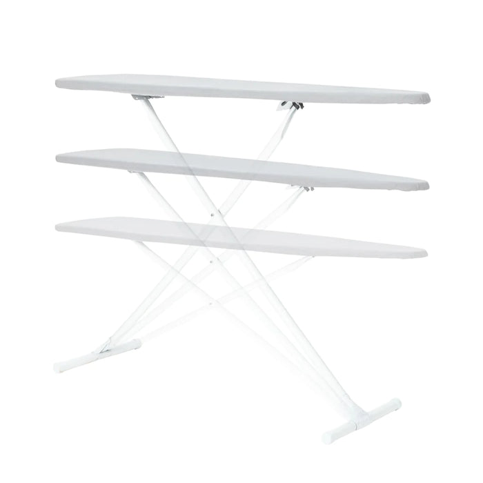 T-Leg Ironing Board With Perforated Top - Space Grey