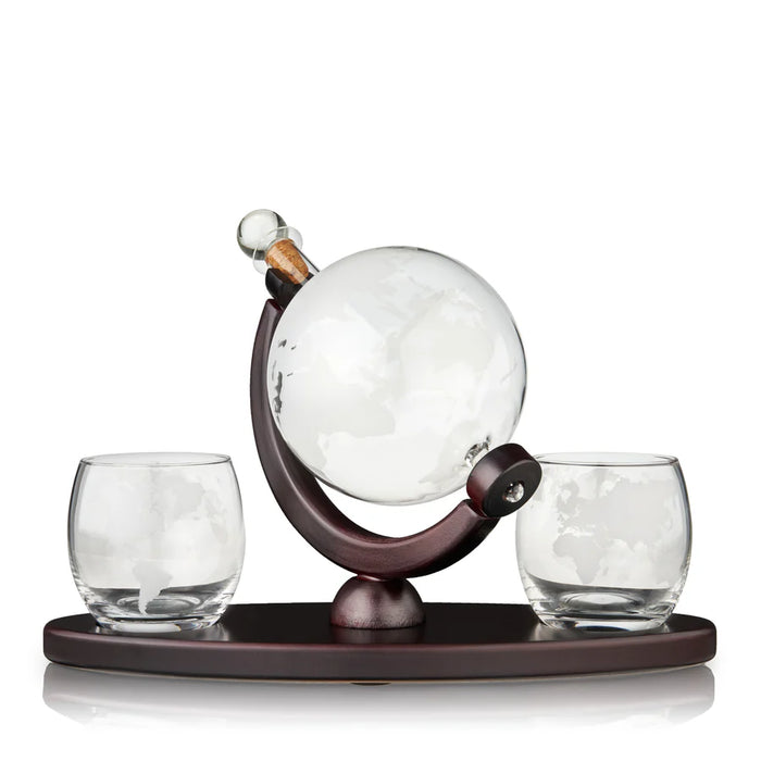 Globe Decanter & Tumblers Set