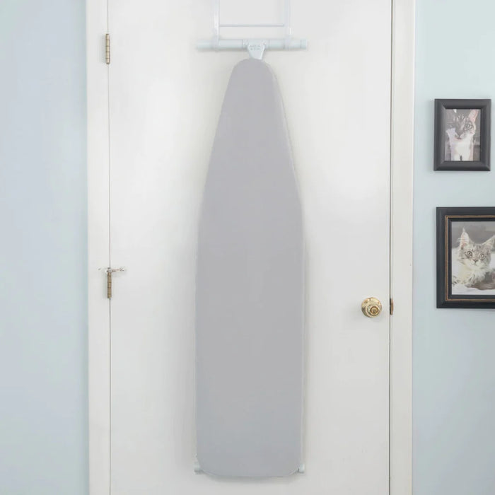 T-Leg Ironing Board With Perforated Top - Space Grey