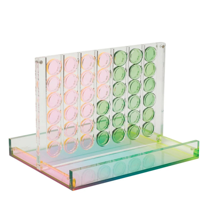 Lucite 4 In A Row Game Ombre