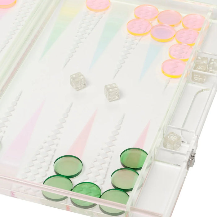 Lucite Backgammon Ombre