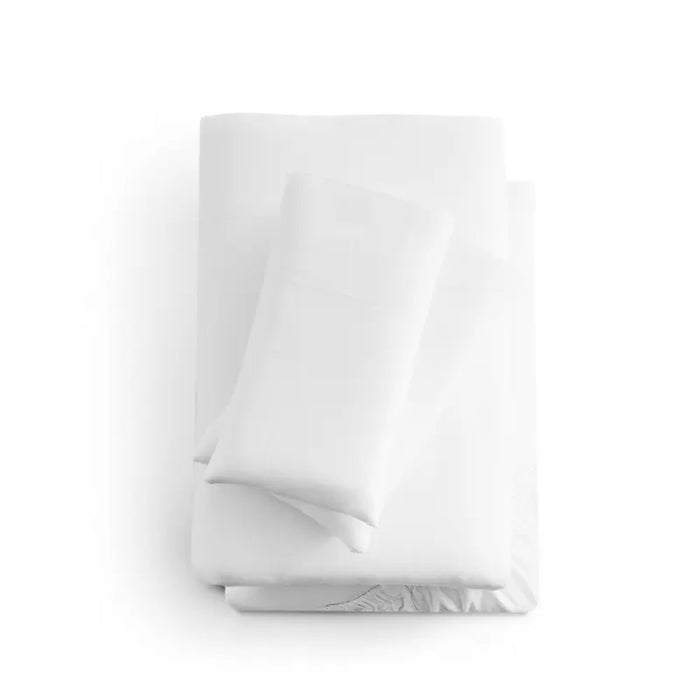Linen-Weave Sheet Set - White
