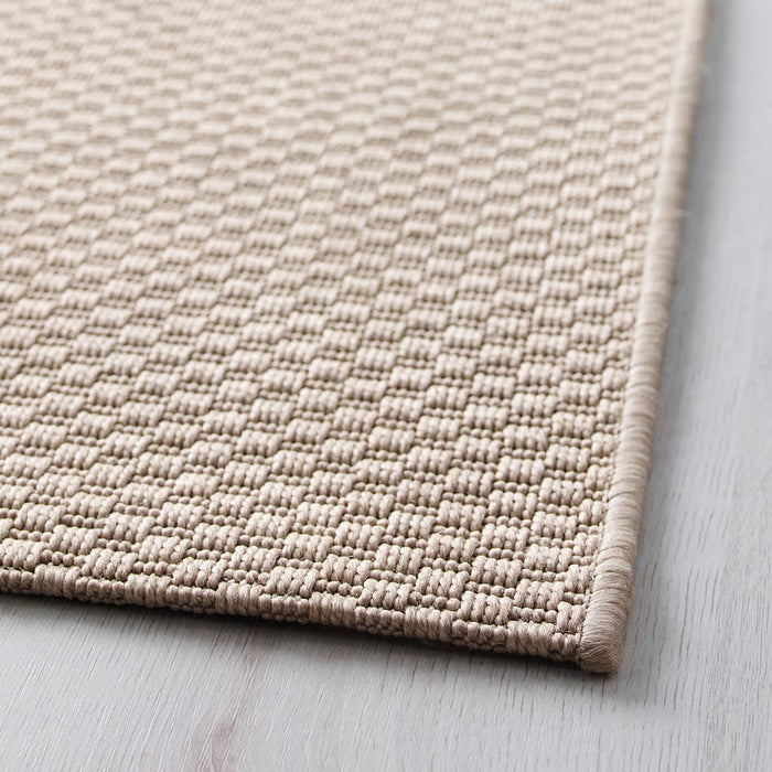 Beige Flatwoven Rug