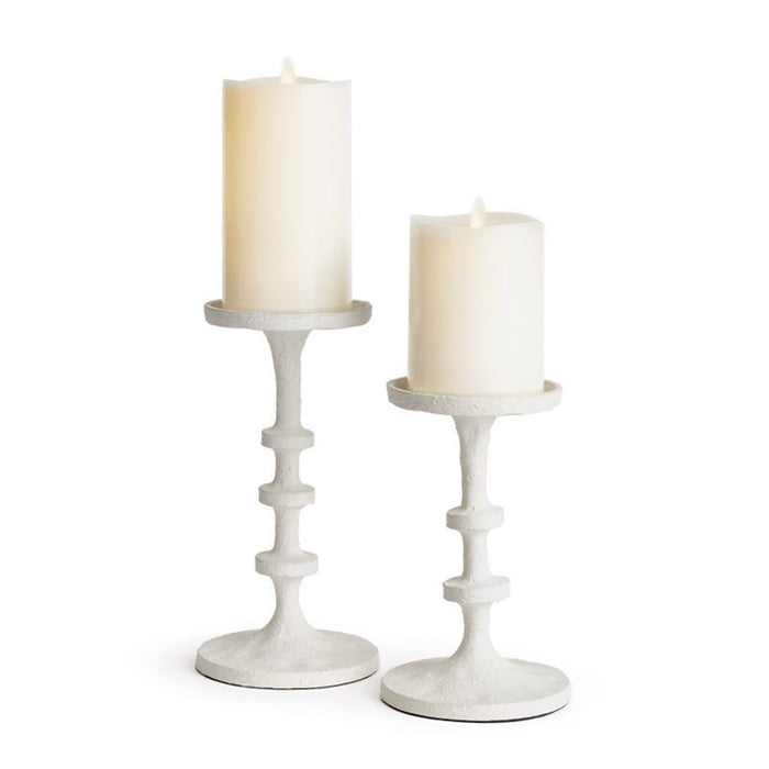 White Abacus Petite Candle Stand