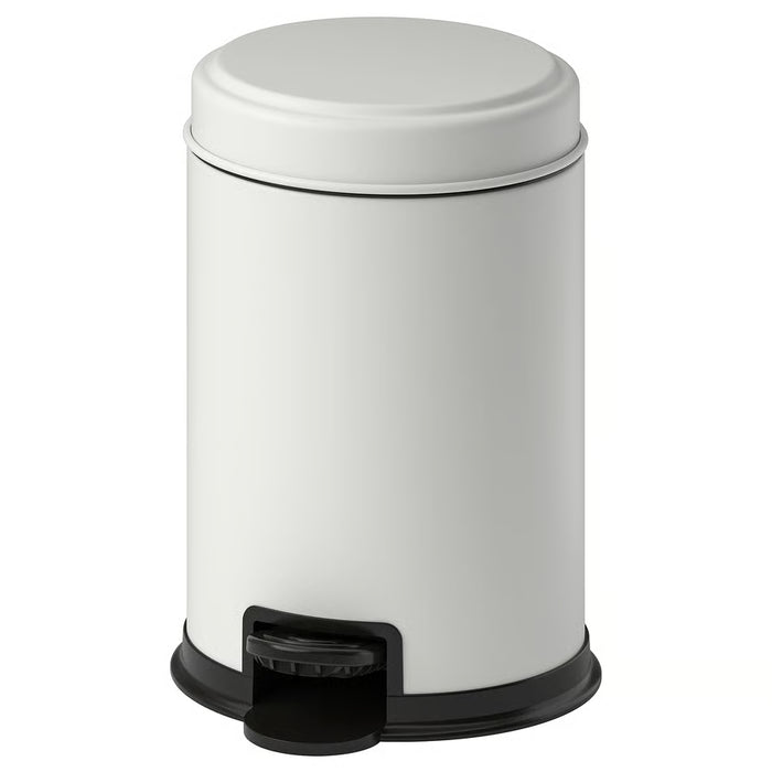 1 Gallon White Trash Can