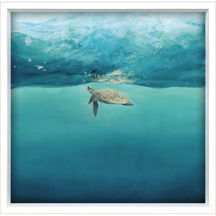 Turtle Reflection Art