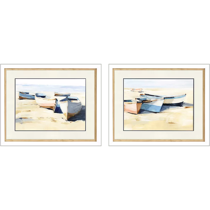 Beached Boats Art - Assorted