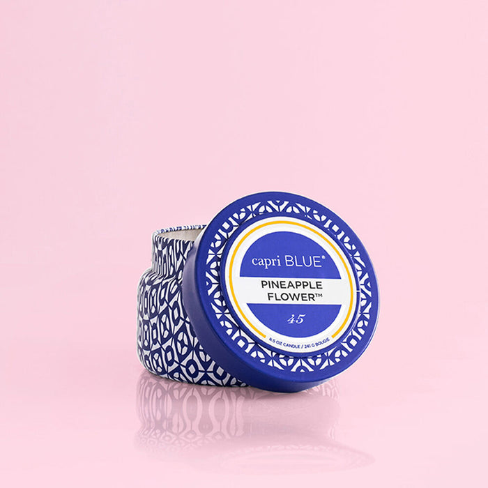 Printed Travel Tin Candle