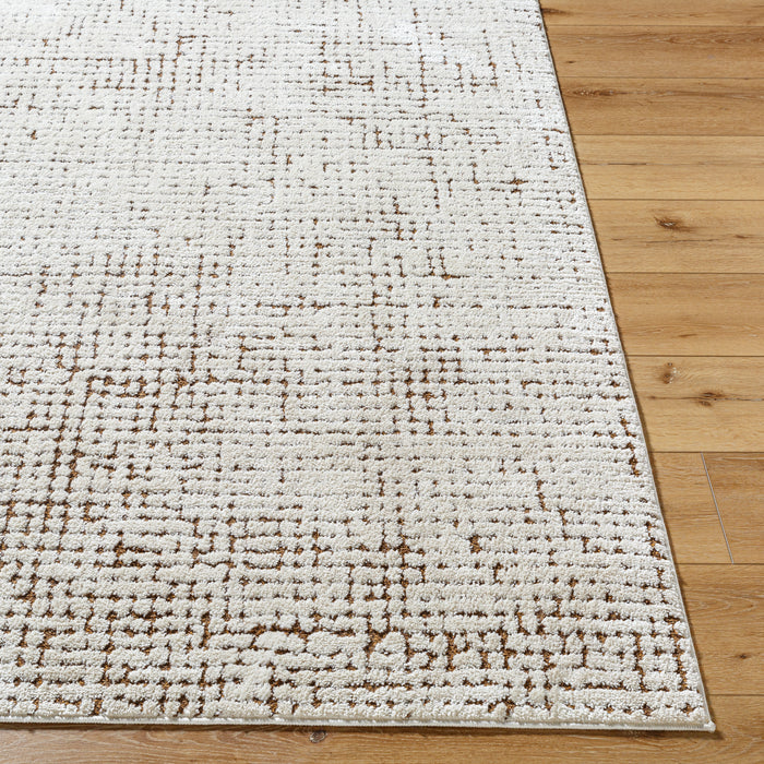 Cascade Ivory / Brown 3x7 Rug