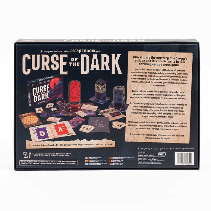 Curse Of The Dark Escape Room Game