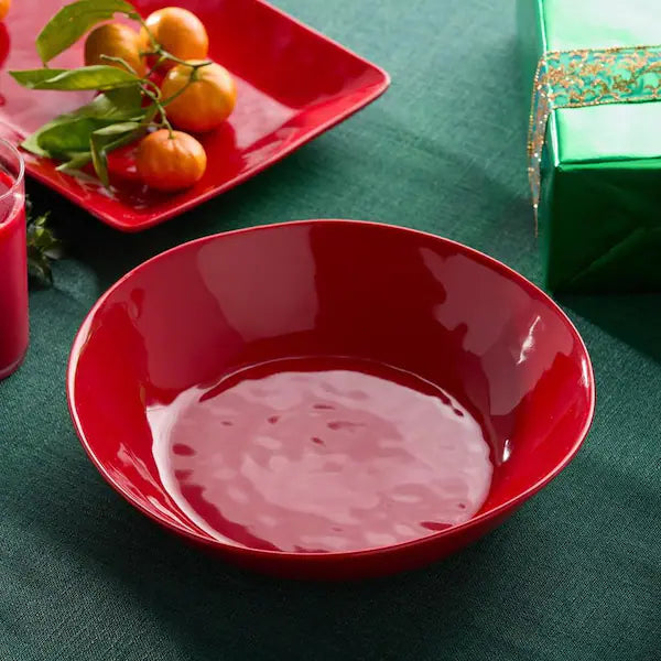 Berry Red Serving/ Pasta Bowl