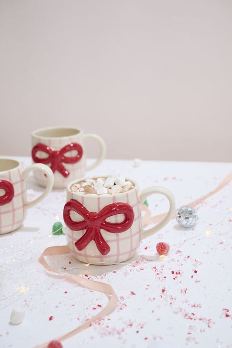 Red Bow Mug