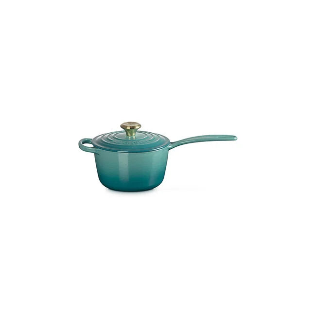 1.75Qt. Round Saucepan - Bleu Riviera