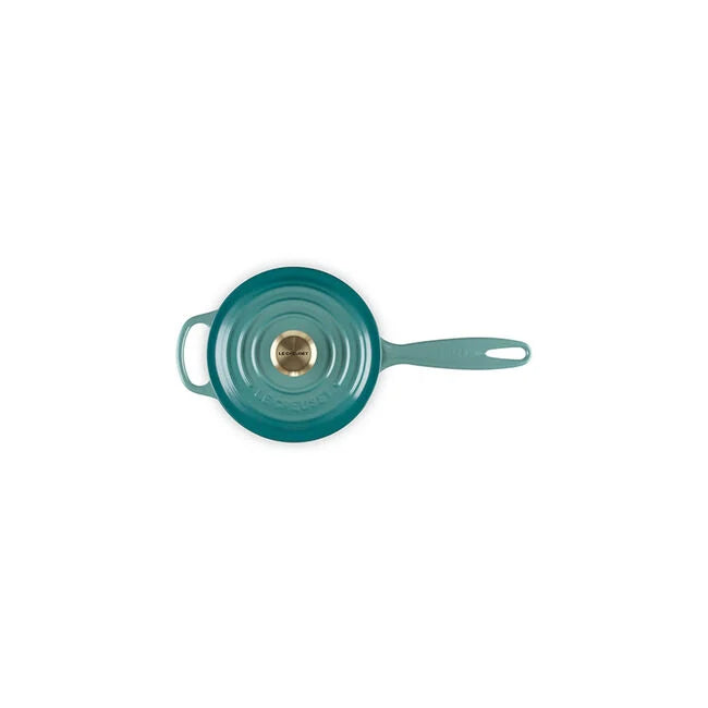 1.75Qt. Round Saucepan - Bleu Riviera