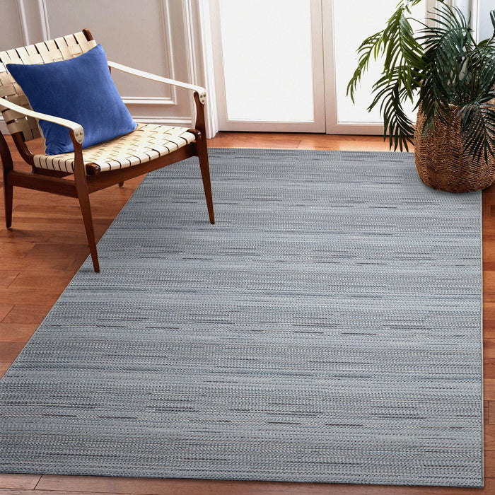 Miranda Stripe Denim Rug