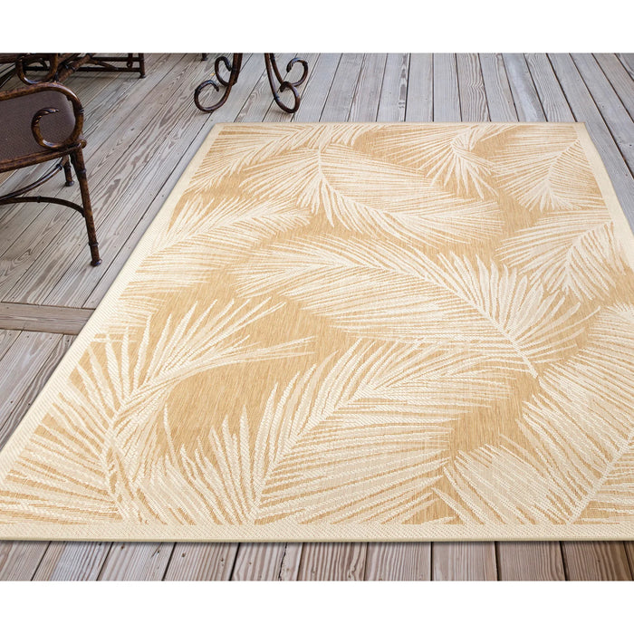 Carmel Fronds Sand Rug