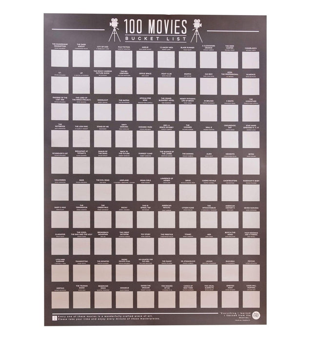 100 Movies Bucket List