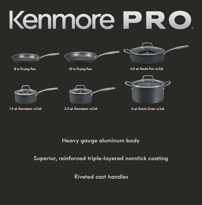 Arbor Heights 10pc Cookware Set
