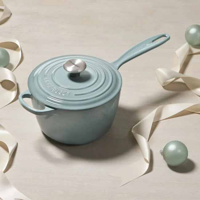 2.25Qt. Round Saucepan  - Sea Salt