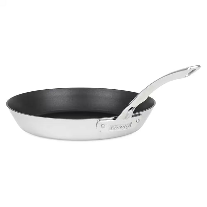 Contemporary 3-Ply Stainless Steel Nonstick Fry Pan