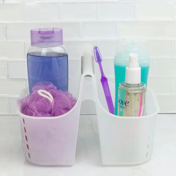 Clear Shower Tote With Handle