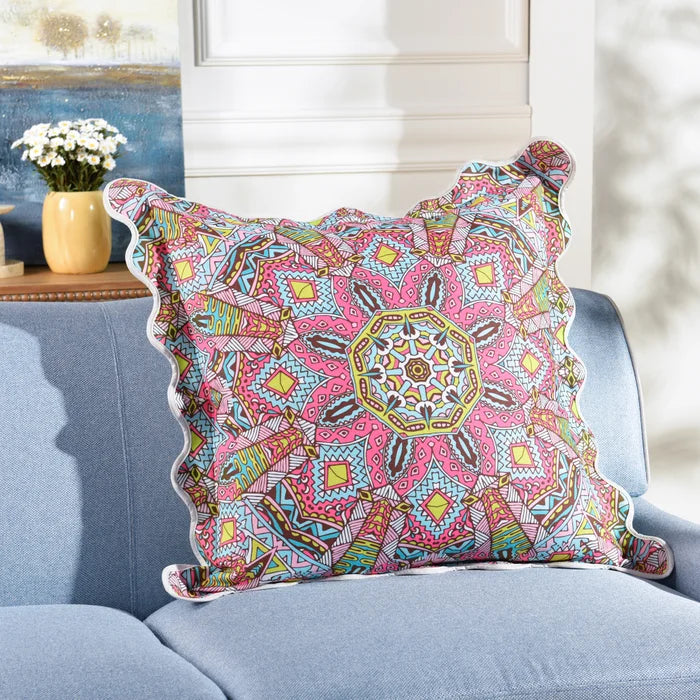 Multi-Colored Down Pillow