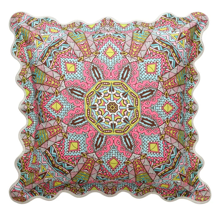 Multi-Colored Down Pillow