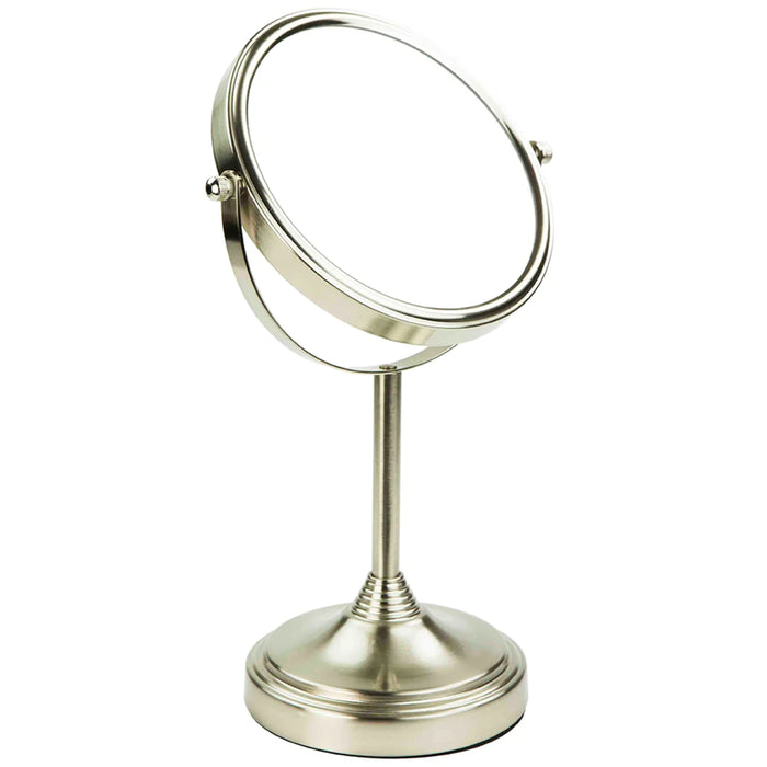 Home Basics Elizabeth Collection Cosmetic Mirror - Satin Nickel