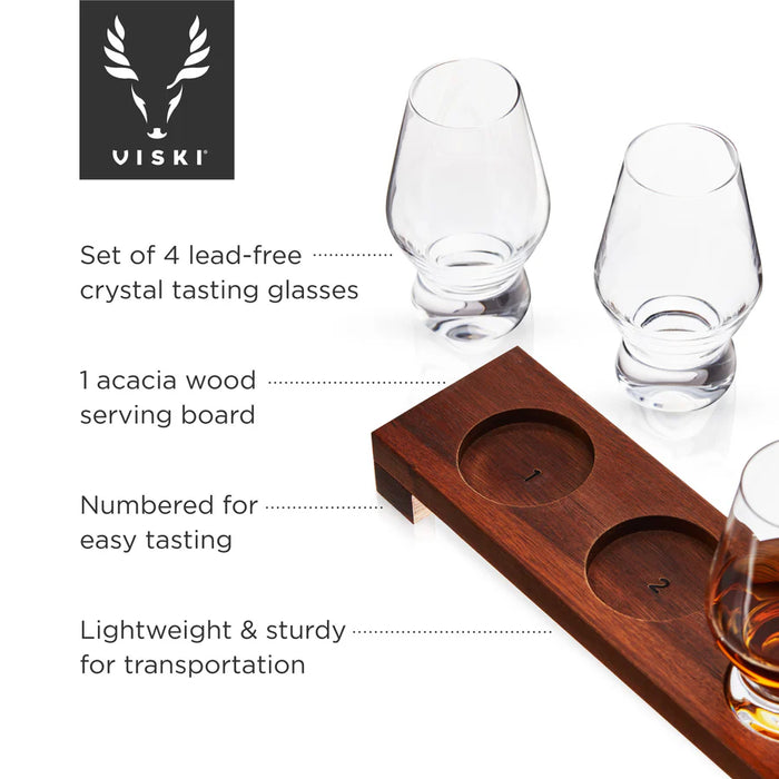 Raye Tasting Glass Flight Set
