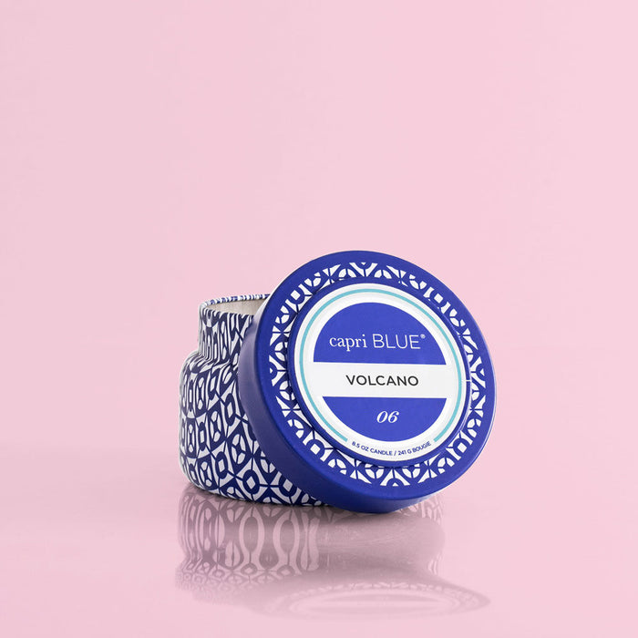 Printed Travel Tin Candle