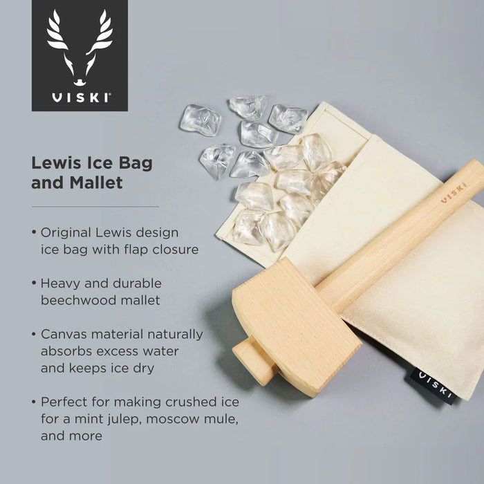 Lewis Ice Bag & Mallet