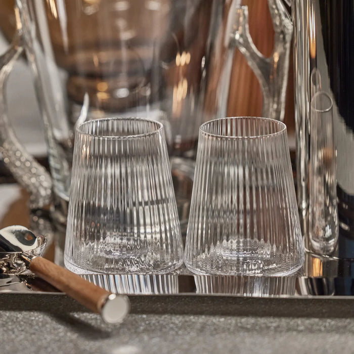 Bandol Fluted Glassware Collection