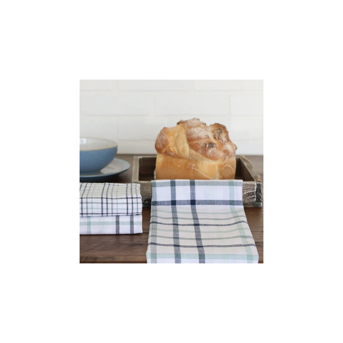 Catalina Check Tea Towel - Set Of 3
