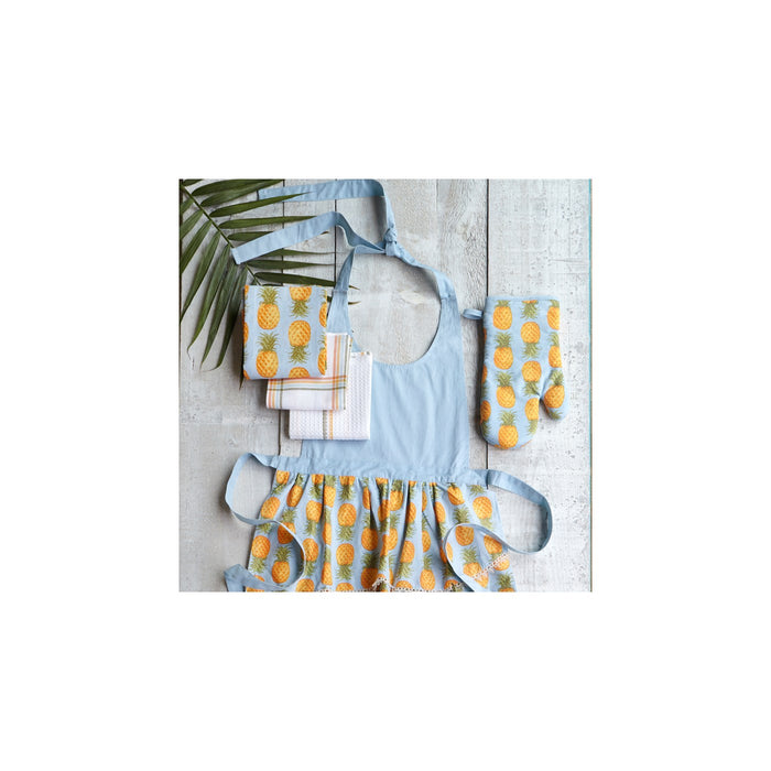 Pineapple Oven Mitt Set