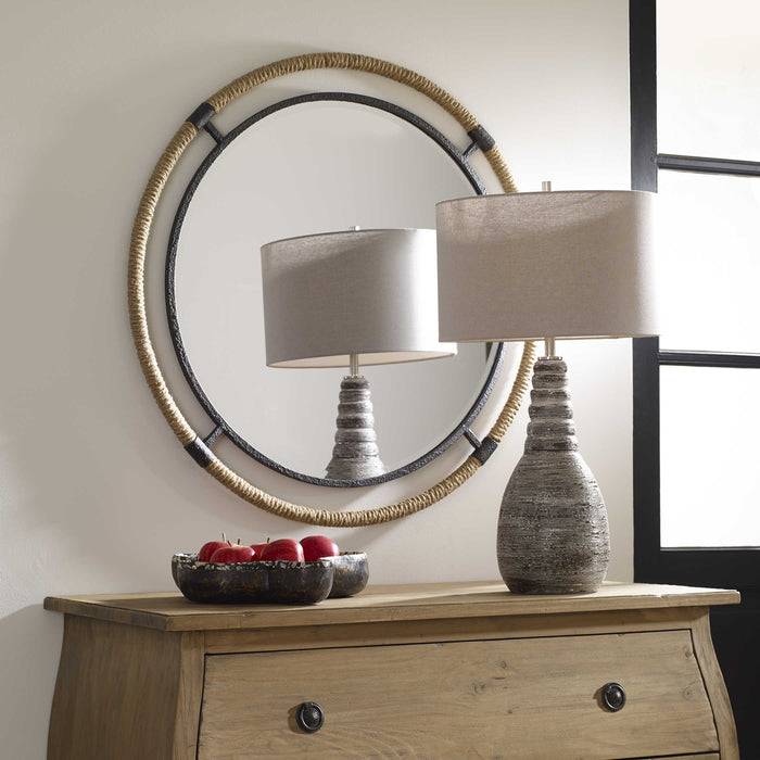 Melville Round Mirror