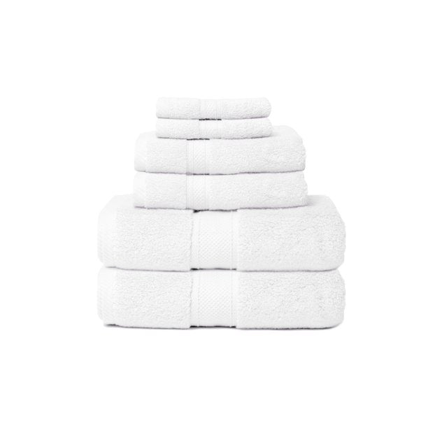Zero Twist Hotel Towel - White