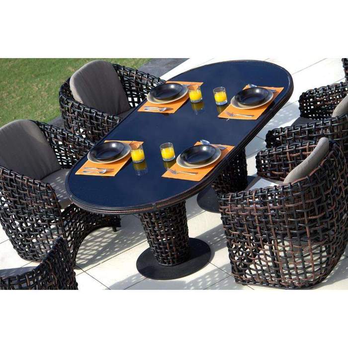 Dynasty Oval Dining Table