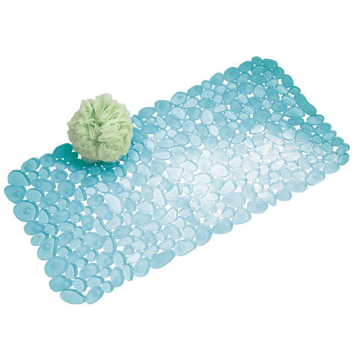 InterDesign Pebblz Bath Mat - Blue