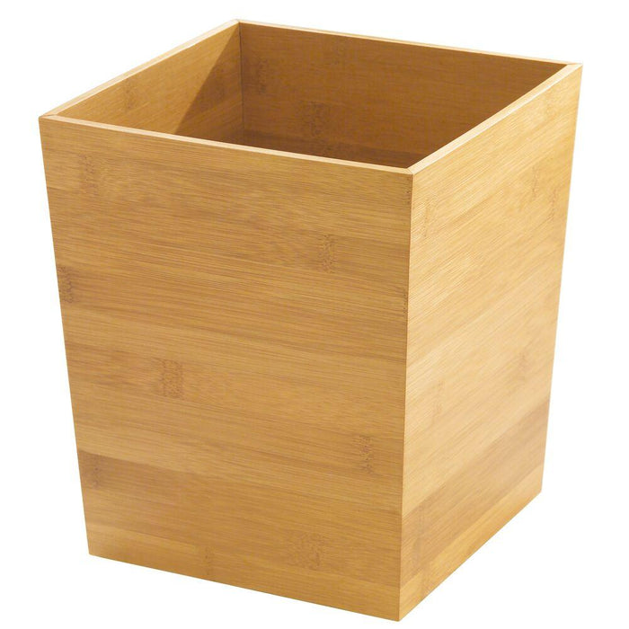 InterDesign Formbu Can Waste Basket - Bamboo