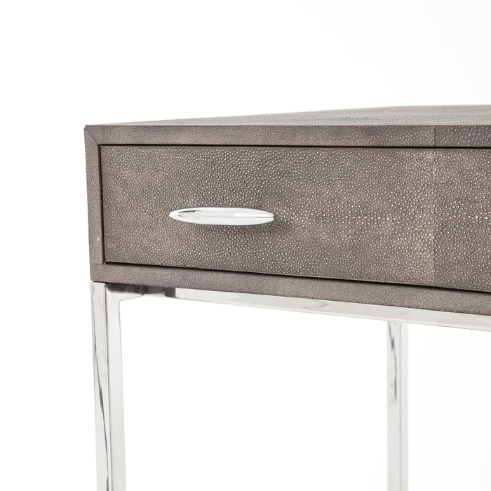 Shagreen Desk - Brown Shagreen