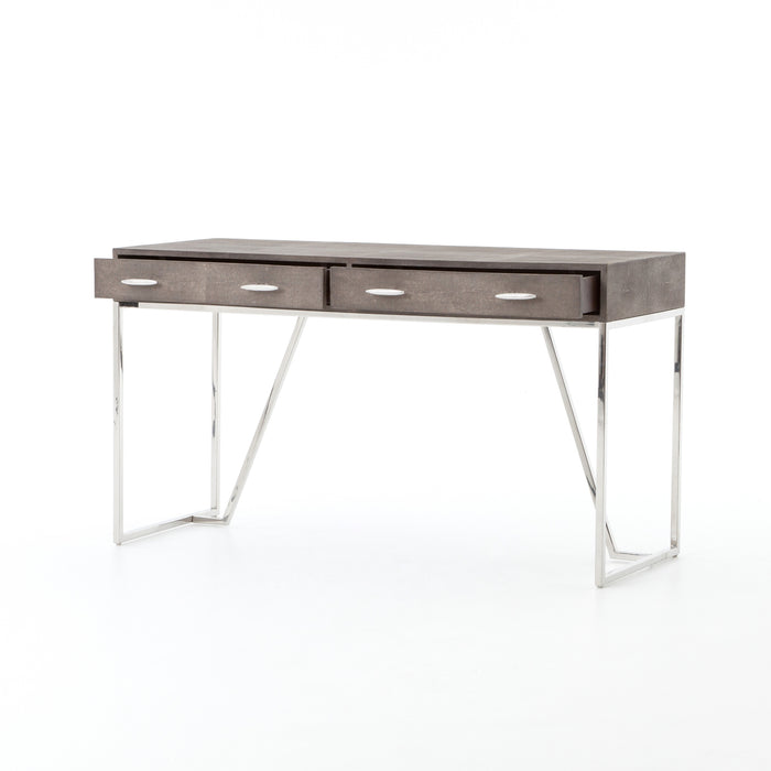 Shagreen Desk - Brown Shagreen