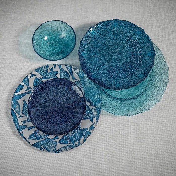 Kauai Blue Glass Plate