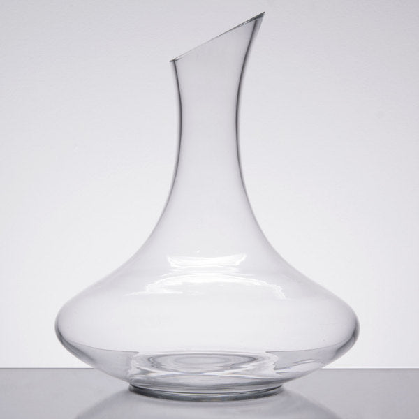 Acopa Slanted Top Glass Wine Decanter