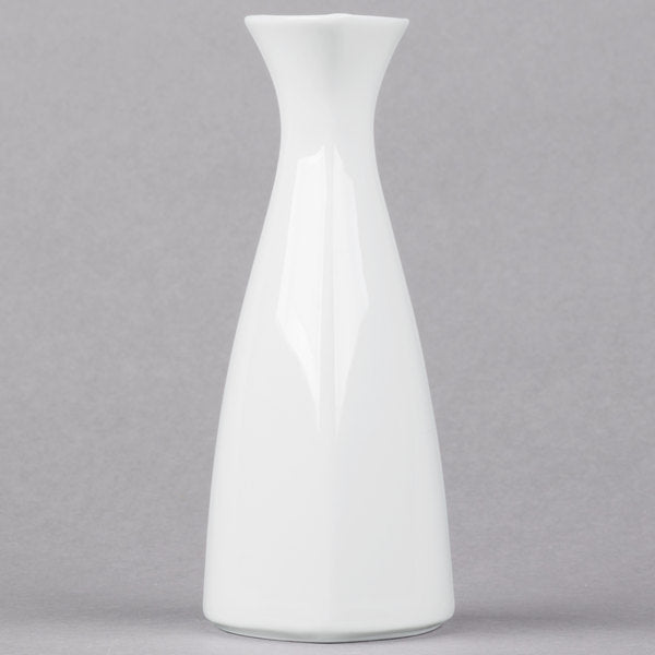 Syracuse China Slenda White Porcelain Sake Bottle