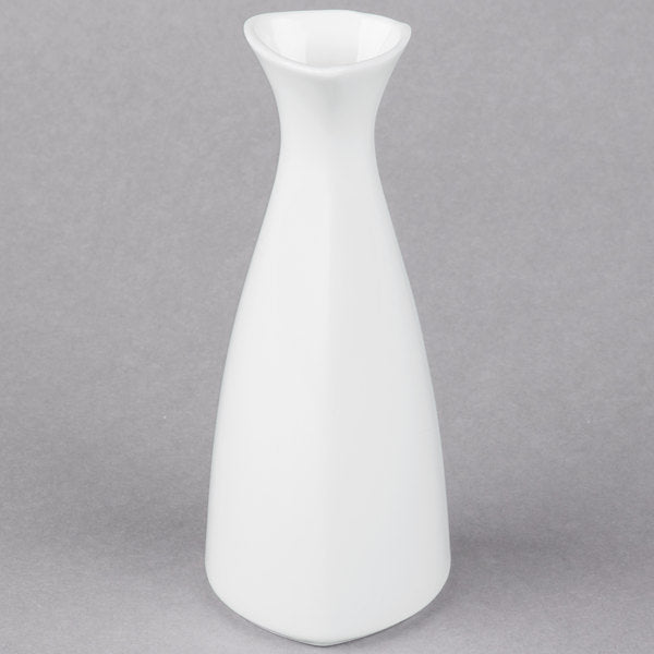 Syracuse China Slenda White Porcelain Sake Bottle