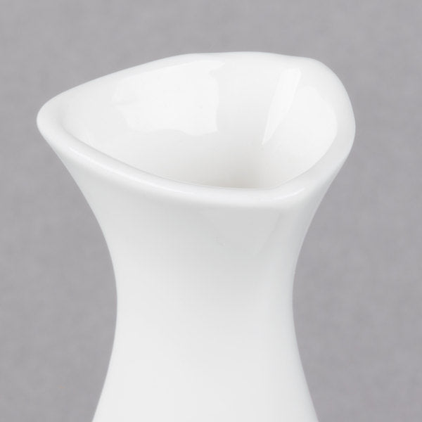 Syracuse China Slenda White Porcelain Sake Bottle