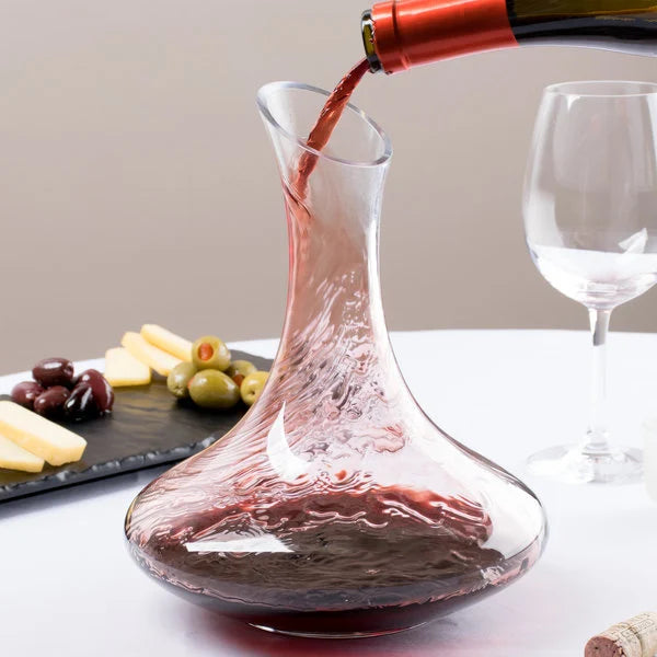 Acopa Slanted Top Glass Wine Decanter